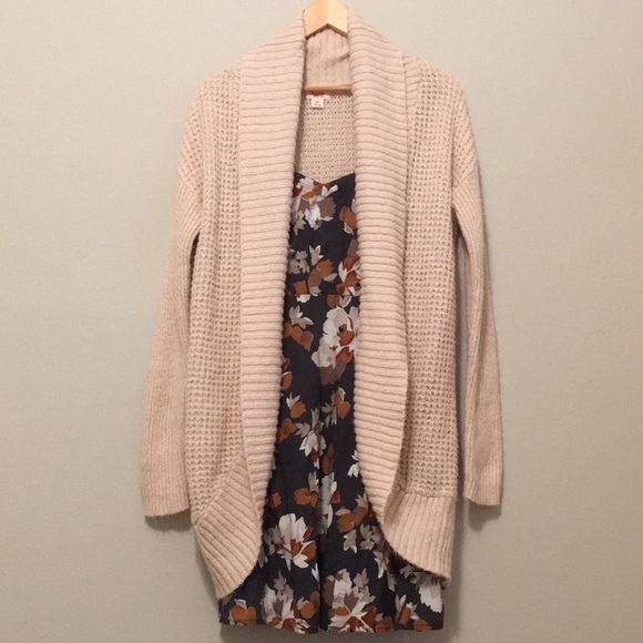 cream cocoon cardigan